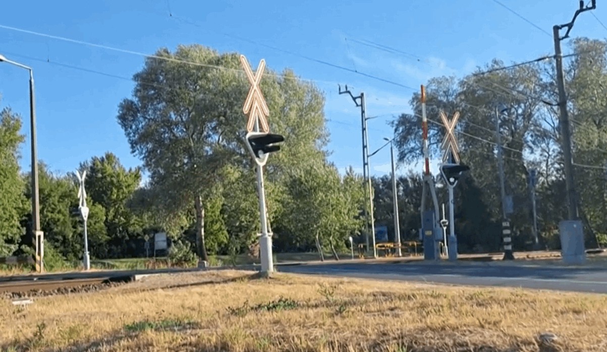 Horrific train accident in Siófok