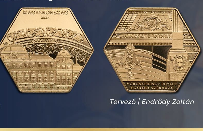 Hungarian National Bank special-shaped forint coins