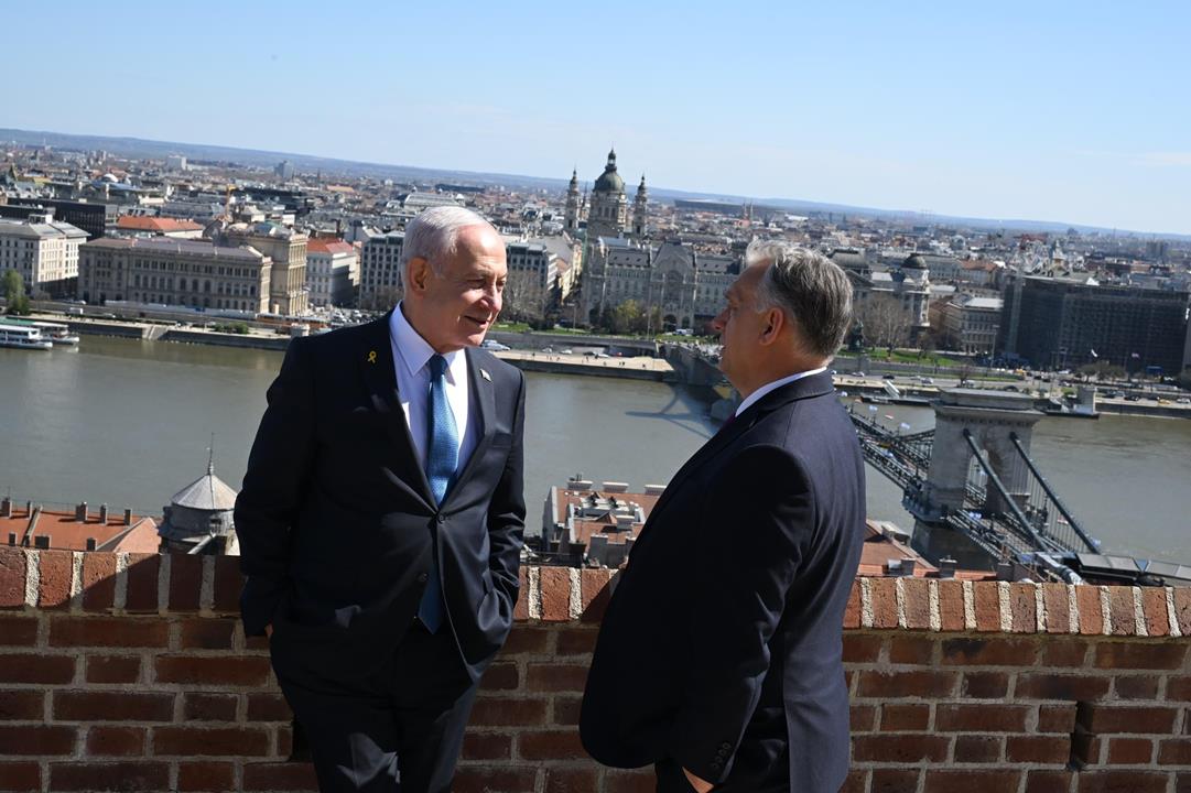 Netanyahu Orbán Viktor Budapest