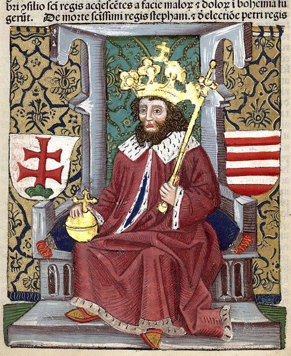 King Péter, one of King Stephen's successors
