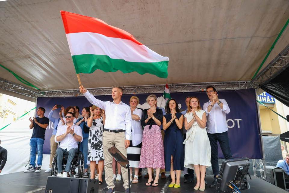 Péter Magyar Tisza Party