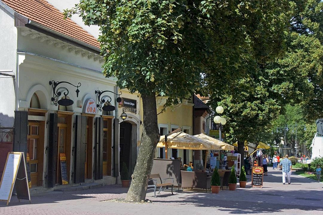 Sátoraljaújhely Széchenyi Square Hungarian language required