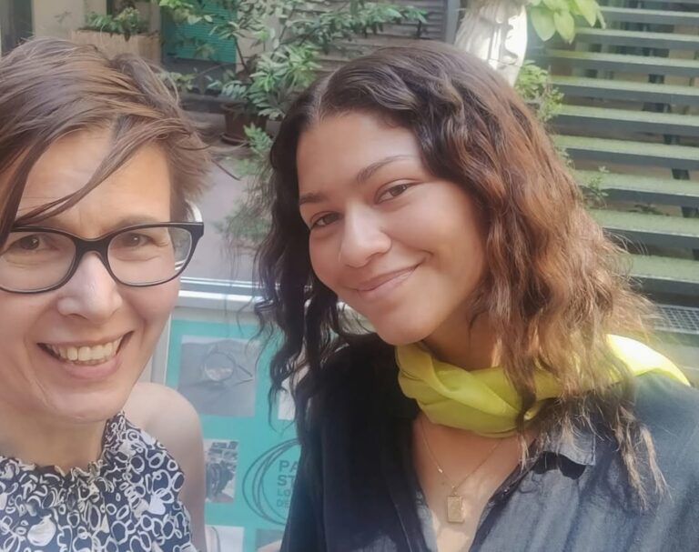 Zendaya en Paloma en Budapest