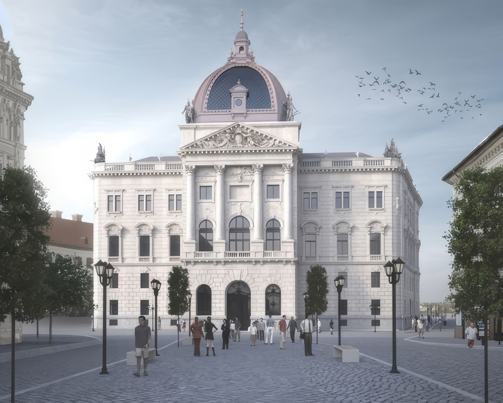 general staff headquarters renovation Budapest national Hauszmann program
