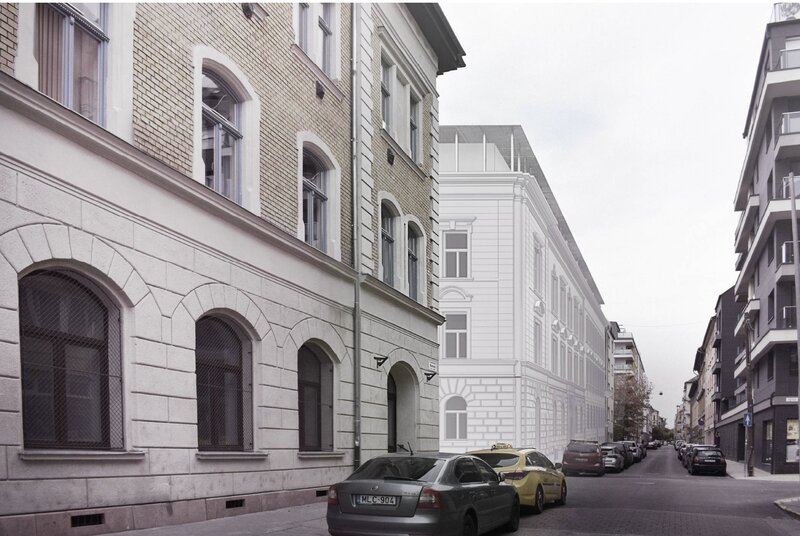 Ferencváros Márton Street 8 renovation