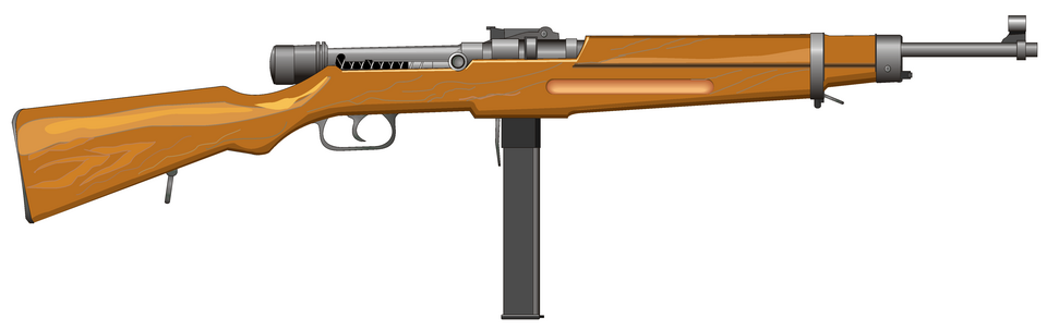 Király 39M géppisztoly submachine gun Hungary