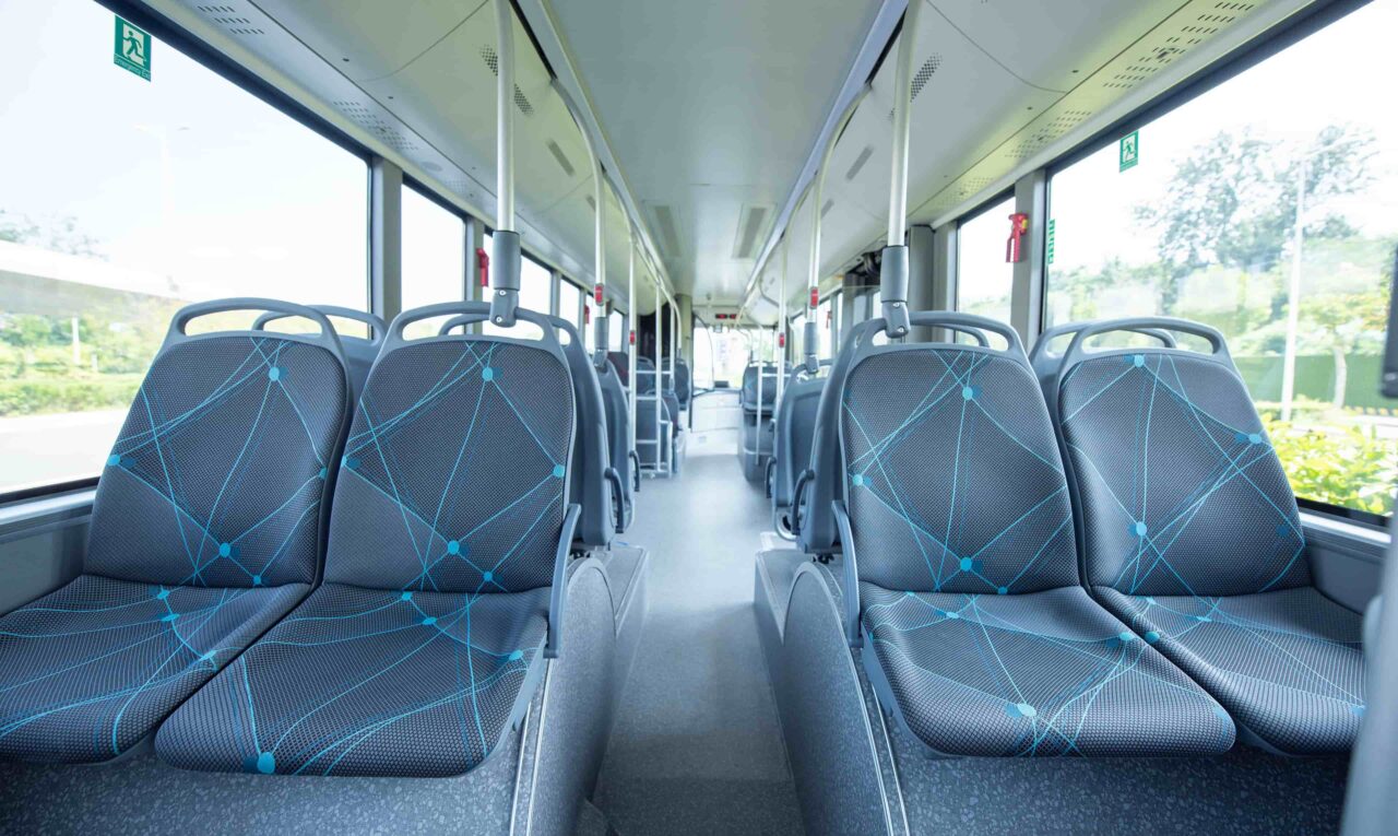 Ikarus trolleybus Yutong new BKK transport seats